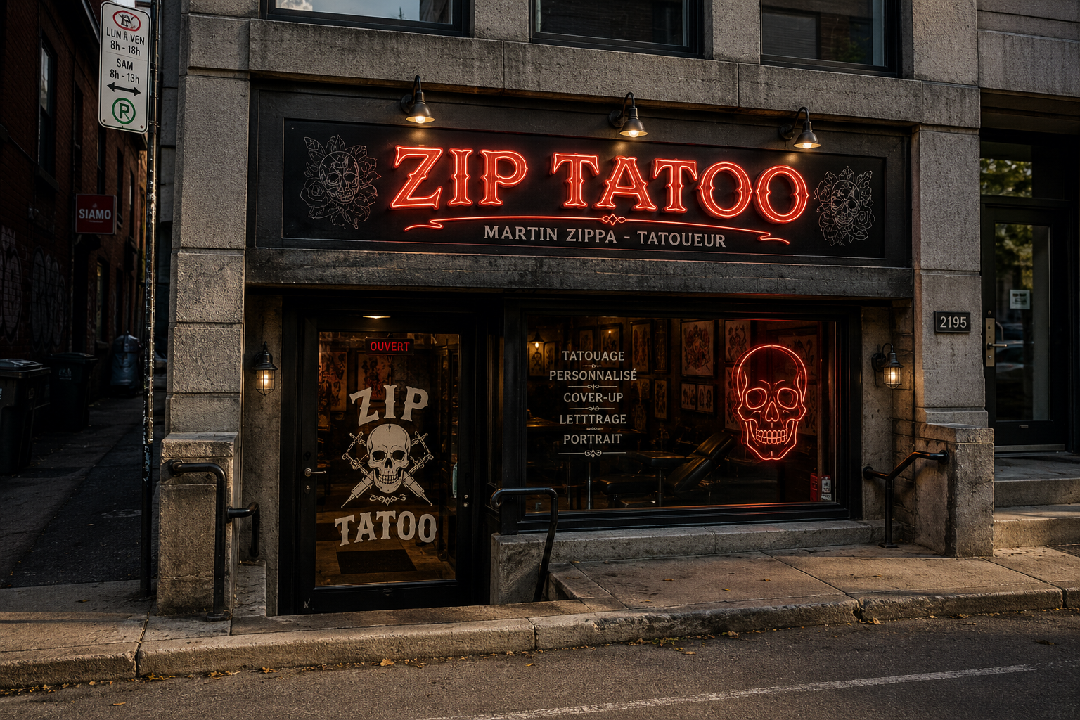 Zip Tattoo