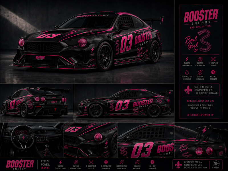 Voiture numéro 03 de Lisa Maltais